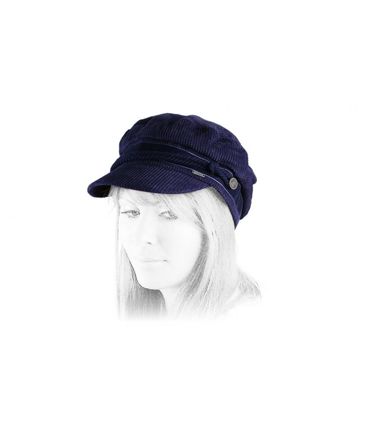 Barts casquette marin bleu barts